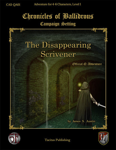 The Disappearing Scrivener (5E) (PDF)