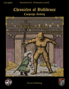 Faces of Clay (5E) (PDF)