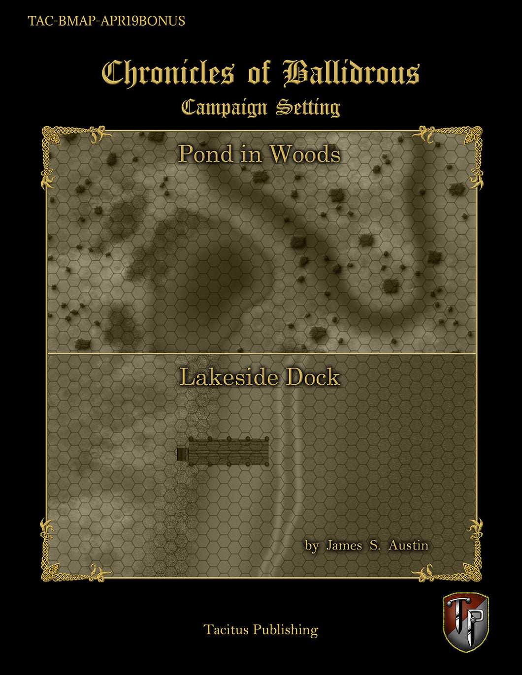Chronicles of Ballidrous - Battle Maps - Pond in Woods & Lakeside Dock (PDF)