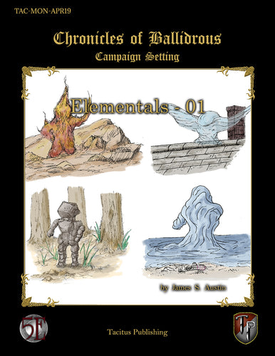 Chronicles of Ballidrous - Elementals - 01 (PDF)