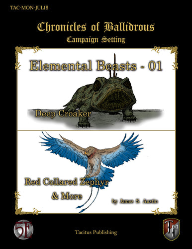 Chronicles of Ballidrous - Elemental Beasts - 01 (5E) (PDF)