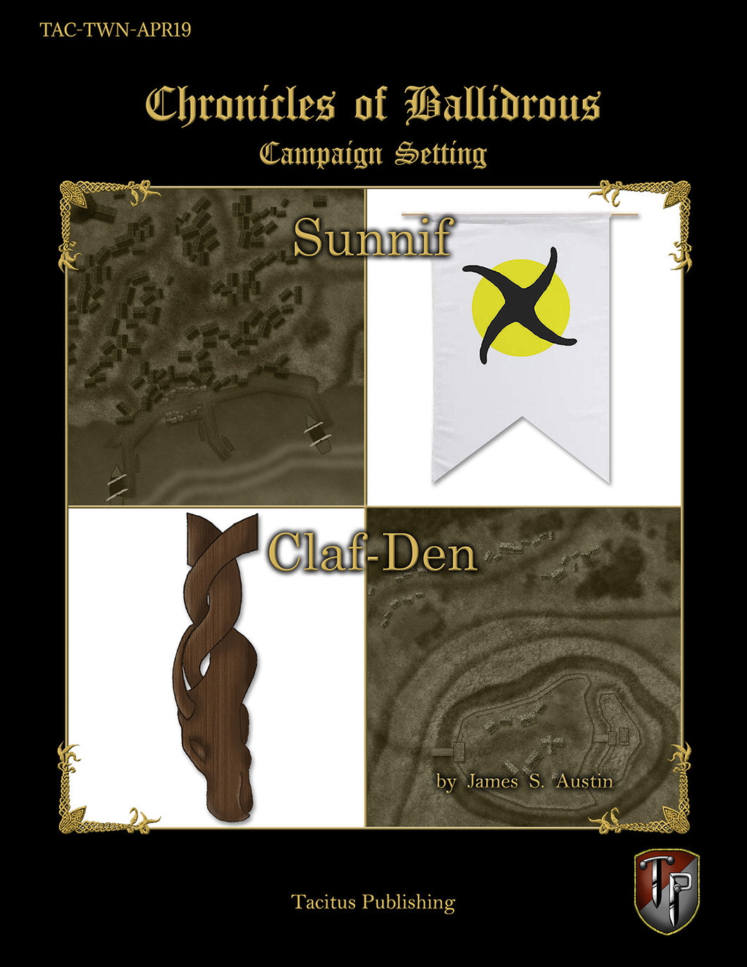 Chronicles of Ballidrous - Town Maps – Sunnif and Claf-Den (PDF)